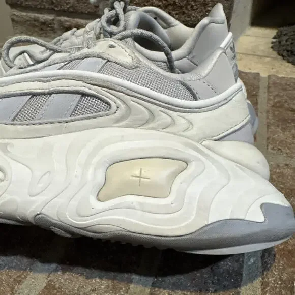 Adidas Originals Womens Gray Adiplus Cushioning Oznova Sneaker Shoes Size US 8.5 - Picture 8 of 16